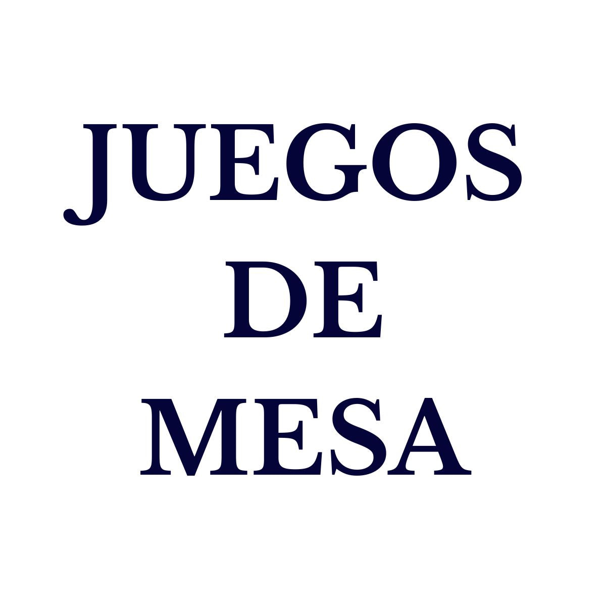 Juegos de mesa