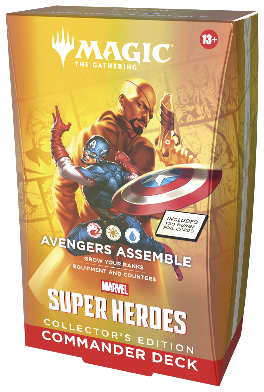 Collector's Edition Commander Deck Marvel Super Heroes - Inglés