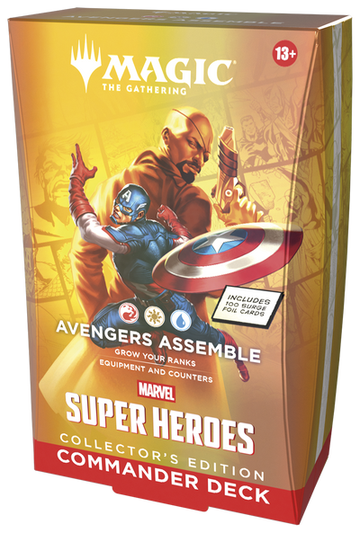 Collector's Edition Commander Deck Marvel Super Heroes - Inglés