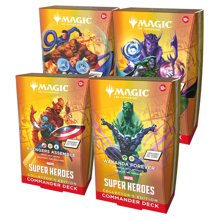 Collector's Edition Commander Deck Marvel Super Heroes - Inglés