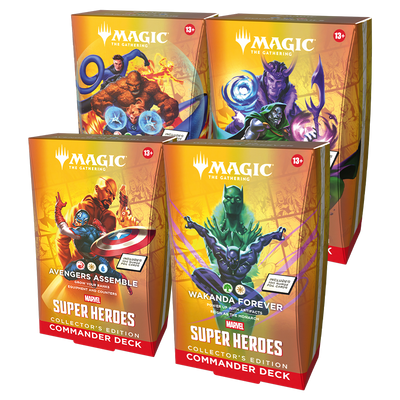 Collector's Edition Commander Deck Marvel Super Heroes - Inglés