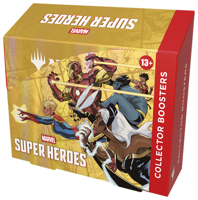 Collector Booster Display  Marvel Super Heroes - Inglés