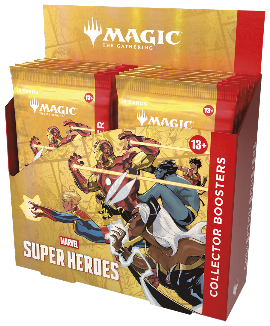 Collector Booster Display  Marvel Super Heroes - Inglés