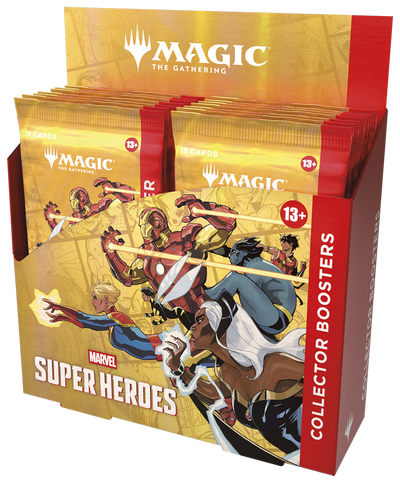 Collector Booster Display  Marvel Super Heroes - Inglés