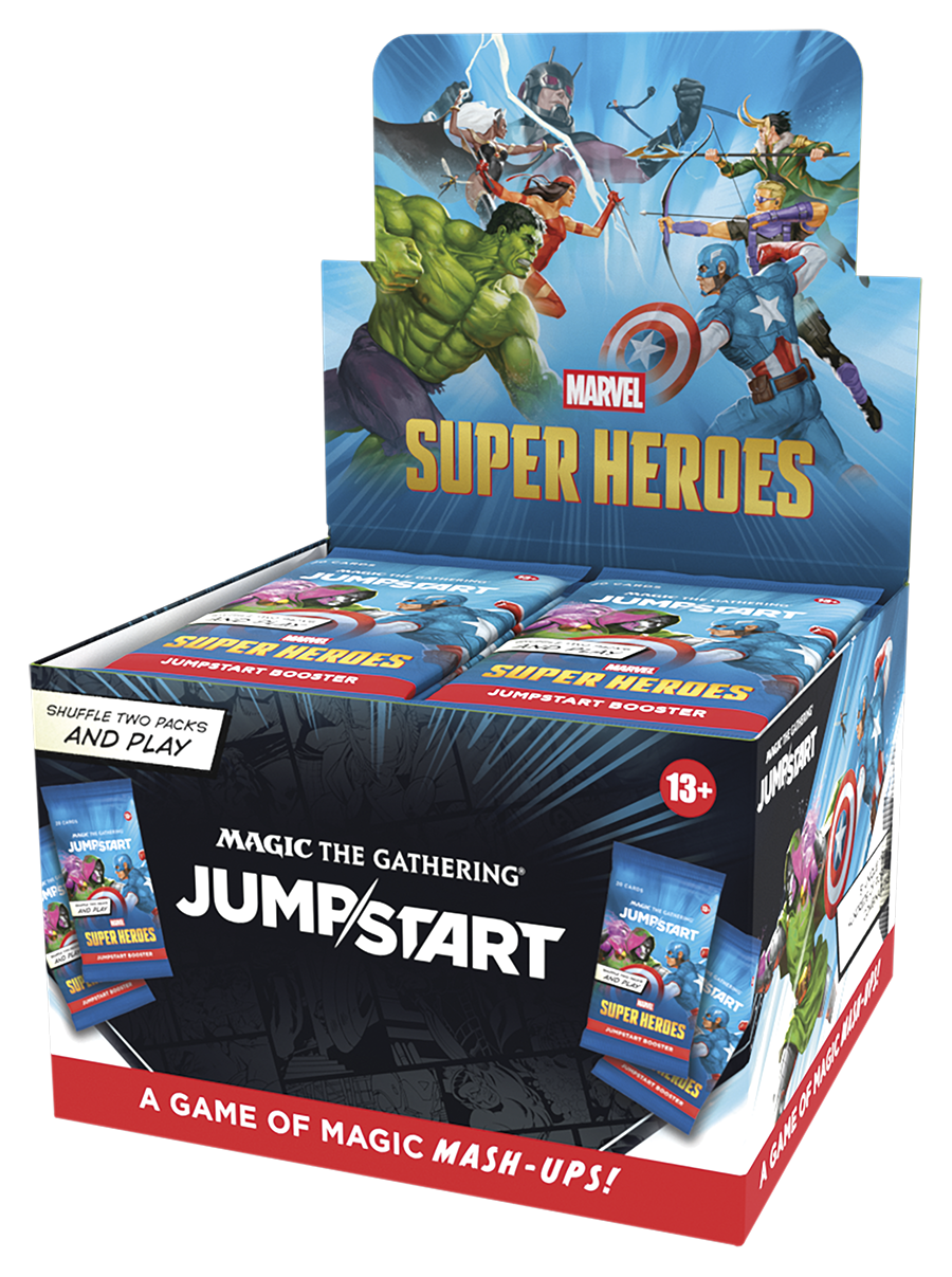Jumpstart Booster Display Marvel Super Heroes - Inglés
