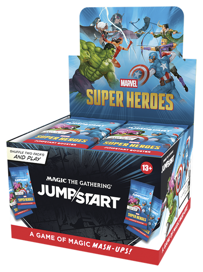 Jumpstart Booster Display Marvel Super Heroes - Inglés
