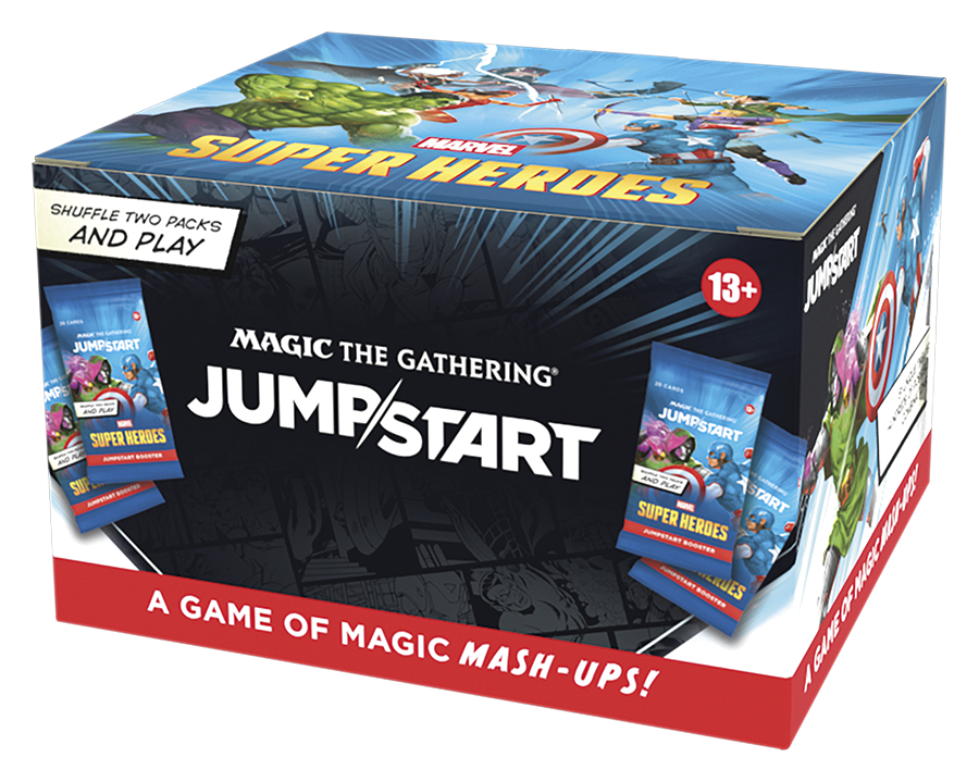 Jumpstart Booster Display Marvel Super Heroes - Inglés