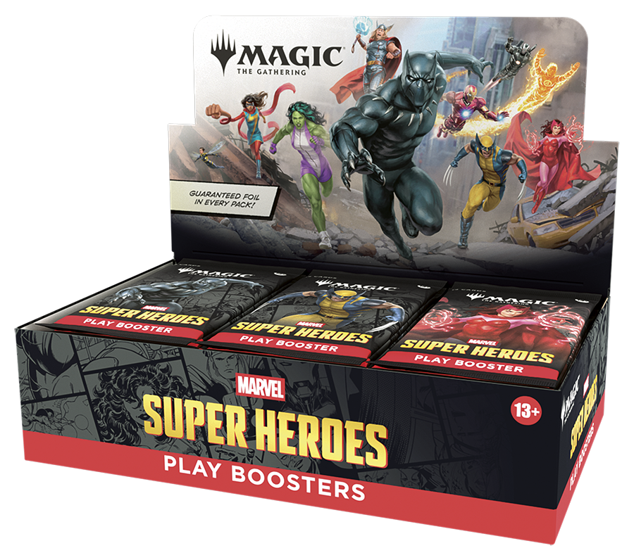 Play Booster Display Marvel Super Heroes