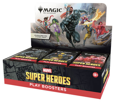Play Booster Display Marvel Super Heroes
