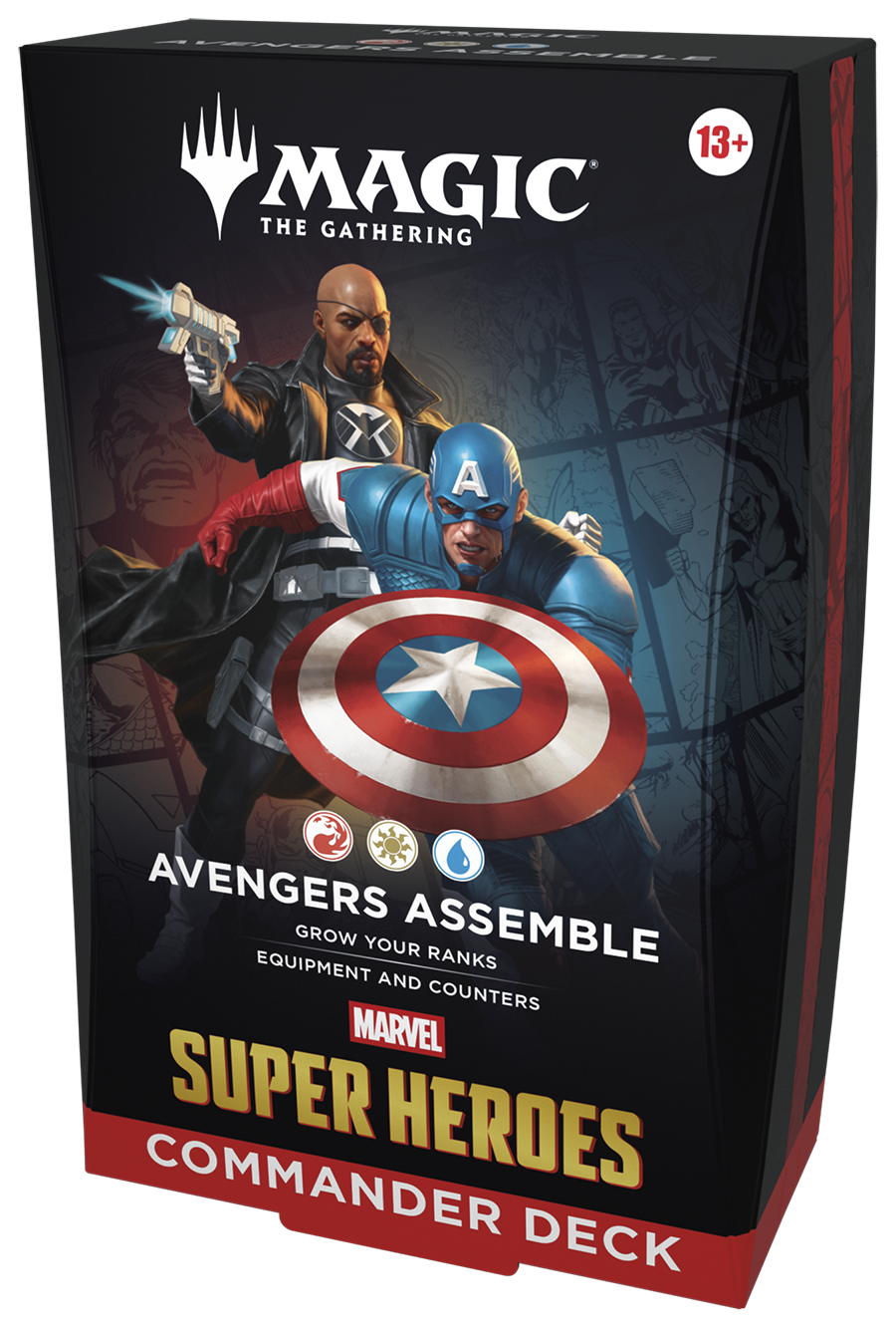Commander Deck Marvel Super Heroes - Inglés