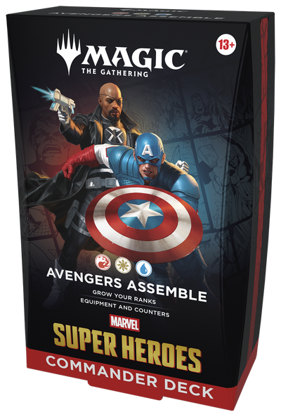 Commander Deck Marvel Super Heroes - Inglés