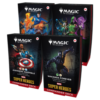 Commander Deck Marvel Super Heroes - Inglés