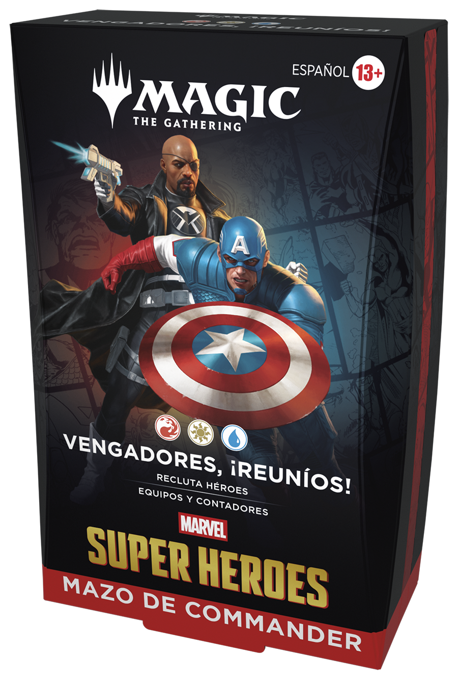 Commander Deck Marvel Super Heroes - Español