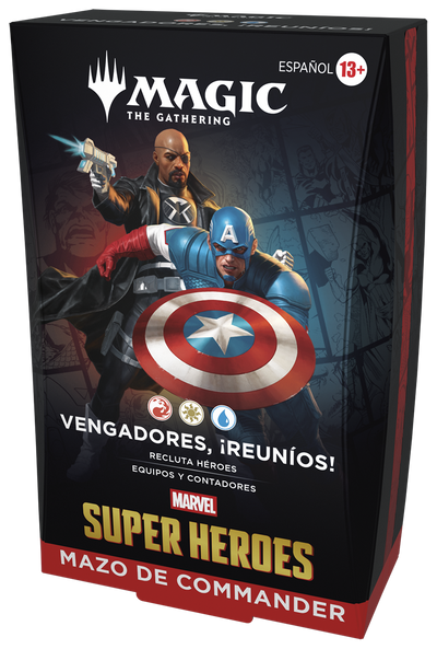 Commander Deck Marvel Super Heroes - Español