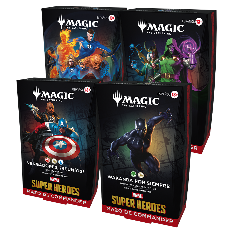 Commander Deck Marvel Super Heroes - Español