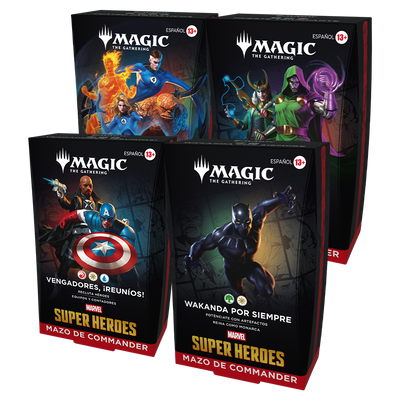 Commander Deck Marvel Super Heroes - Español
