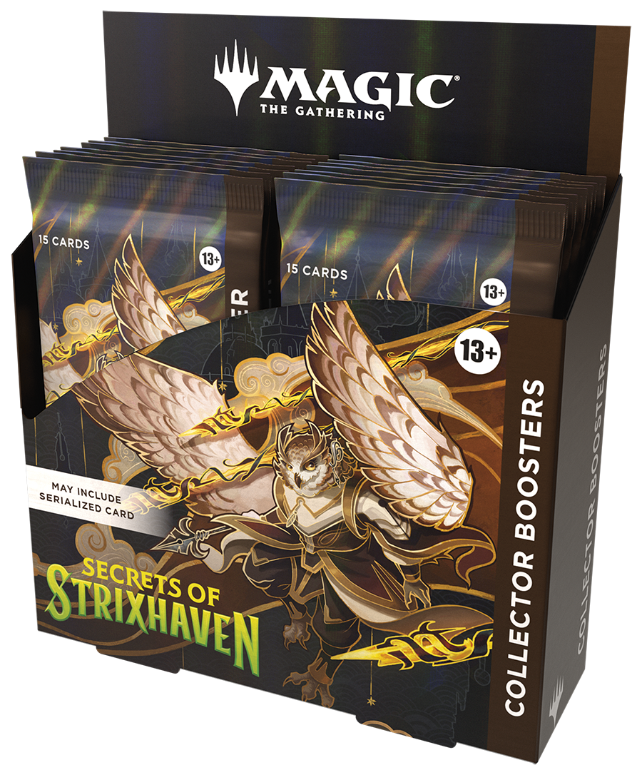 Collector Booster Display (12 sobres) Secrets of Strixhaven - Inglés