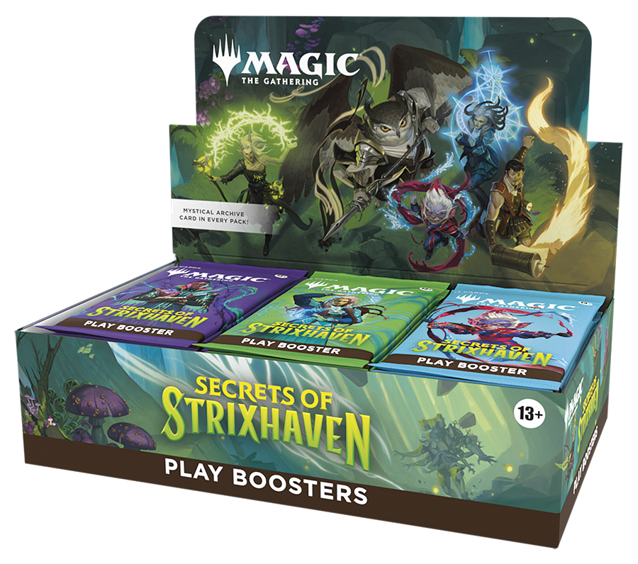 Play Booster Display (30 sobres) Secrets of Strixhaven