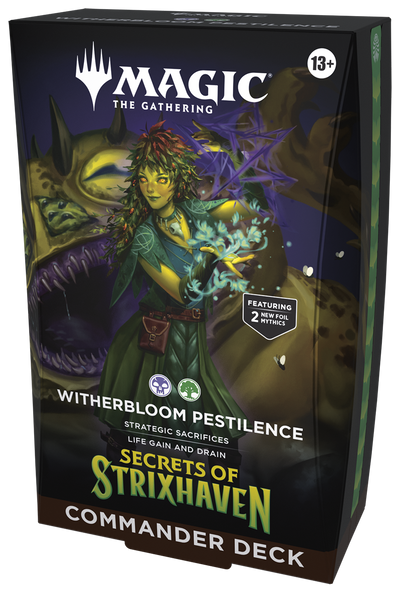 Commander Deck Secrets of Strixhaven - Inglés