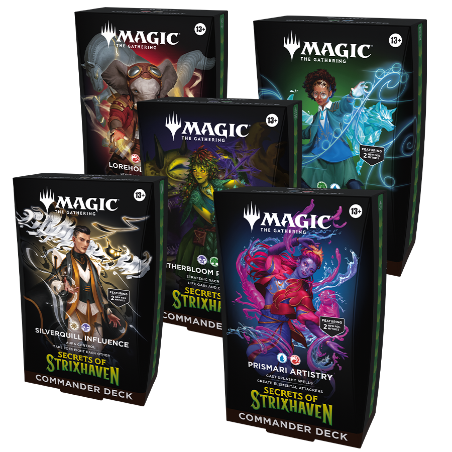 Commander Deck Secrets of Strixhaven - Inglés
