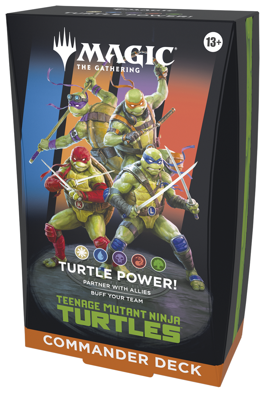 Turtle Power! Mazo Commander TMNT – Magic Teenage Mutant Ninja Turtles (Inglés)