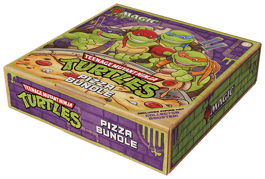 Pizza Bundle TMNT Magic: The Gathering – Teenage Mutant Ninja Turtles (Inglés)