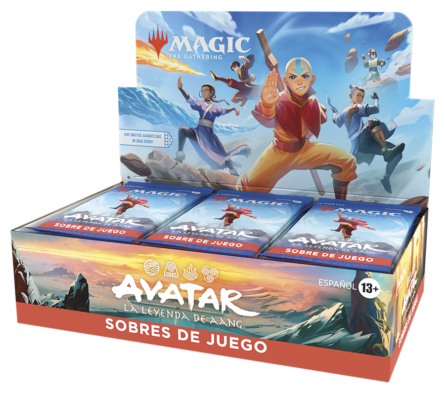 Avatar: The Last Airbender - Play Booster Box (30 sobres) - ESP